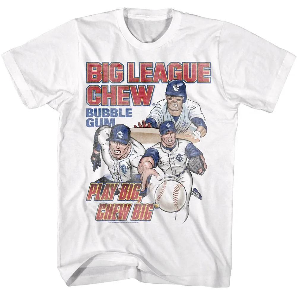 Big League Chew Baseball Play Big Unisex T Shirt Sports Candy Retro Fan Tee 05